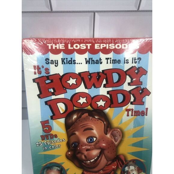 Its Howdy Doody Time (DVD, 2004, 5-Disc Set) The Lost Episodes. New sealed - Picture 3 of 7